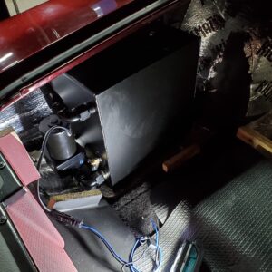 intercooler ice & water tank with pump